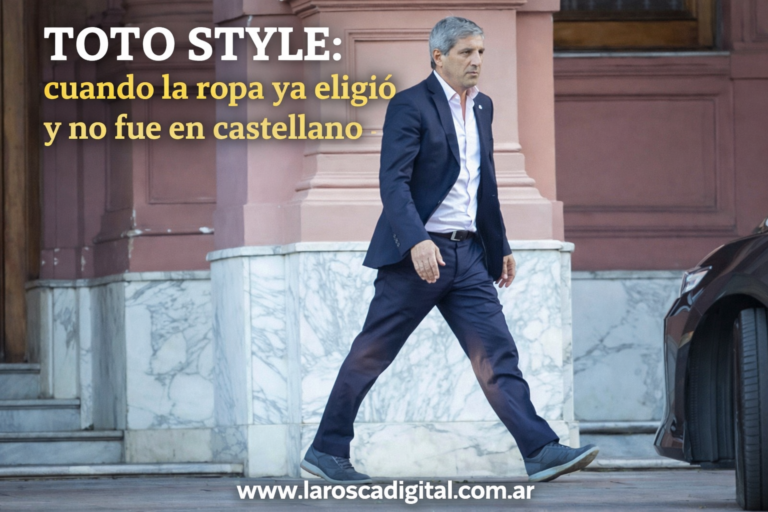 TOTO STYLE: cuando la ropa ya eligió y no fue en castellano