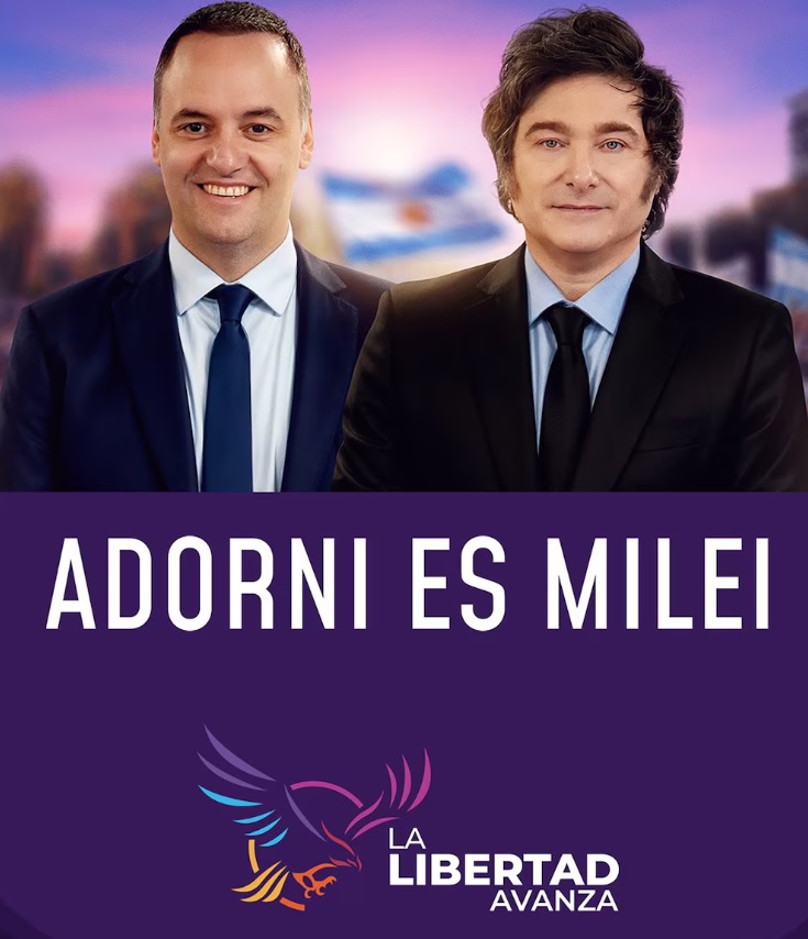 Adorni en su pico de Gloria, mayo 2025