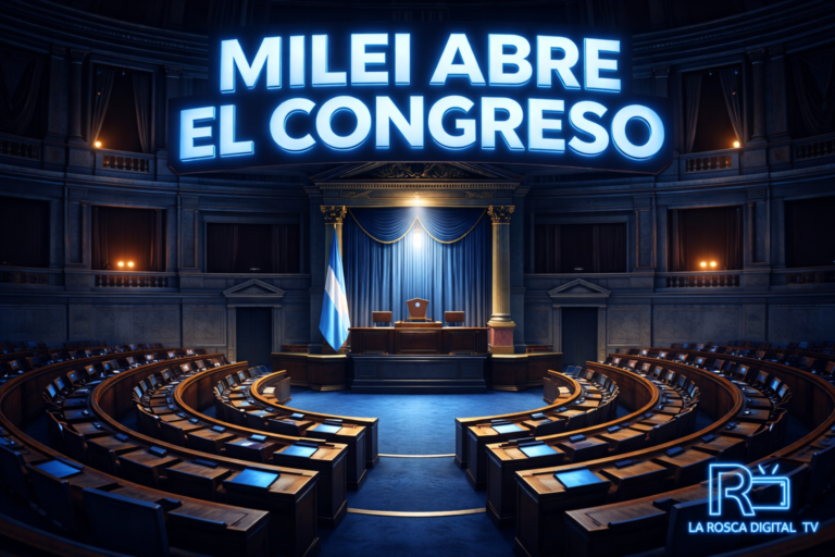 Milei abre el Congreso: noche de mensaje y medición de poder