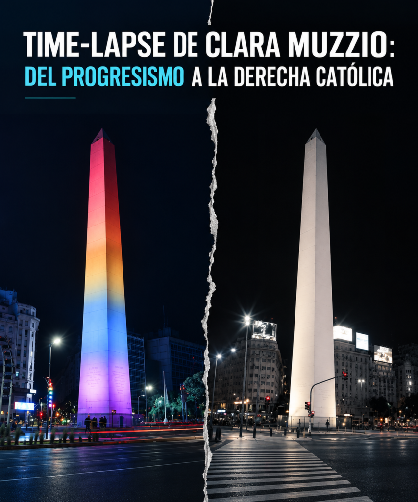 Time-lapse de Clara Muzzio: del progresismo a la derecha católica (imagen 7)
