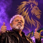 Ilustración de Lula con un león de fondo, nota sobre la elección brasileña y su impacto en Milei