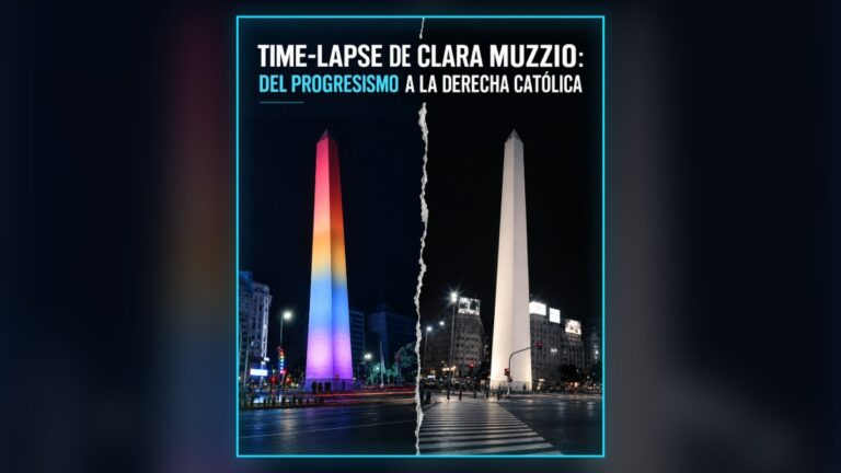 Time-lapse de Clara Muzzio: del progresismo a la derecha católica (imagen 7)